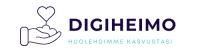 Digiheimo logo valkoinen